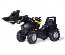 Vaikiškas minamas traktorius su kaušu vaikams nuo 3 iki 8 m.| rollyFarmtrac Deutz-Fahr | Rolly Toys 710348